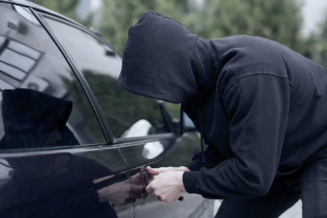 Increase of luxury cars thefts