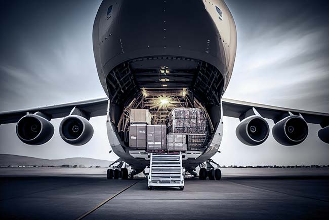Transport avion-cargo sur la liaison France – Irlande.